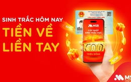 Cập nhật sinh trắc học, giao dịch thông suốt và an toàn cùng MSB