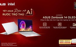 “Tết ASUS rực rỡ - Rước trợ thủ AI” với chip AI tiên phong tích hợp trên laptop tại Việt Nam - Zenbook 14 OLED
