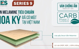 Ván Melamine Carb P2/EPA chống ẩm KES tại Việt Nam là tất yếu