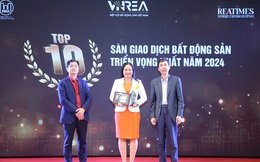 Sao Việt thuộc “Top 10 sàn giao dịch bất động sản triển vọng nhất năm 2024”