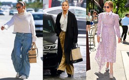 Jennifer Lopez mặc đẹp, siêu trẻ trung ở tuổi 55 nhờ 4 món thời trang