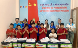 Franci Việt Nam góp sức chăm lo dinh dưỡng cho các em học sinh tại lớp học tình thương của cô giáo U80