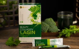 Beauty Collagen Lagin kết hợp với rau xanh - Sản phẩm hỗ trợ chăm sóc da cho phụ nữ Việt