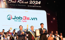 Nền tảng tuyển dụng Job3s.vn được vinh danh tại Giải thưởng Sao Khuê 2024