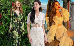 4 mỹ nhân Việt có thời trang đi du lịch đẹp long lanh, ngắm là muốn học theo ngay