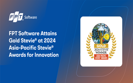 Giải pháp bảo hiểm của FPT Software giảnh giải Vàng tại Asia-Pacific Stevie Awards 2024