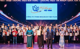 Holidays Việt Nam được vinh danh là thương hiệu bền vững quốc gia