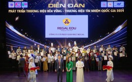 Phát triển doanh nghiệp  bền vững, Hệ thống Anh Ngữ Regal Edu Việt Nam vinh dự nhận giải thưởng “Top 10 thương hiệu phát triển bền vững quốc gia 2024”