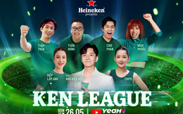 Sức hút từ Gameshow Ken League: 100 người chơi, 7 sao Việt săn thưởng tiền tỷ cùng huyền thoại Totti