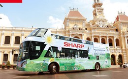 Sharp mang đến “Chuyến xe tươi mood” và hàng loạt hoạt động tươi vui giữa ngày hè 40 độ