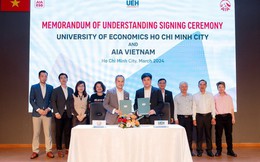 AIA Việt Nam hợp tác chiến lược với UEH: "Nâng bước thành công" cho thế hệ tương lai