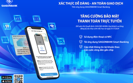 An toàn hơn, bảo mật hơn với xác thực bằng sinh trắc học trên SAIGONBANK Smart Banking