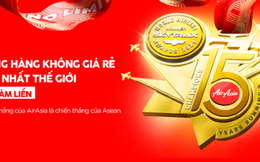 AirAsia là hãng hàng không giá rẻ tốt nhất thế giới của Skytrax năm thứ 15 liên tiếp