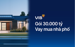 VIB ra mắt gói vay nhà phố 30.000 tỷ, lãi suất chỉ 5,9%, miễn trả gốc đến 48 tháng 