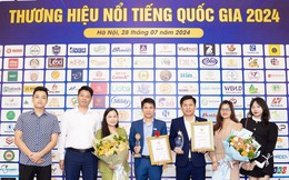 Intech Group lập cú đúp giải thưởng Thương hiệu nổi tiếng quốc gia 2024