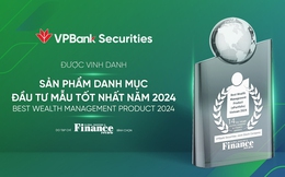 VPBankS đạt giải thưởng "Sản phẩm danh mục đầu tư mẫu tốt nhất năm 2024"