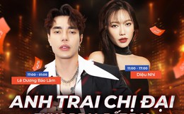 Shopee Live 25/8: Lê Dương Bảo Lâm và Diệu Nhi tung deal khủng giảm đến 50%