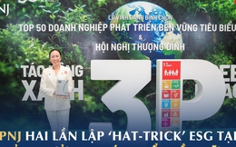 PNJ hai lần lập “hat-trick” ESG tại giải thưởng phát triển bền vững