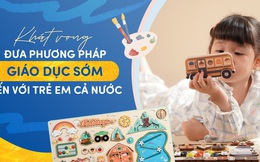 Hai “ông bố” tự làm đồ chơi: Chinh phục hàng triệu phụ huynh Mỹ, quay trở về Việt Nam với khát vọng giáo dục sớm cho trẻ em
