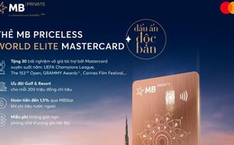 MB và Mastercard ra mắt thẻ MB Priceless World Elite Mastercard tại Việt Nam