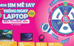 Saymee "cháy" cùng mùa tựu trường: Laptop "xịn" dành tặng học sinh, sinh viên