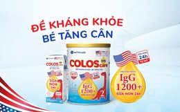 ColosCare 24h - Giải pháp tăng cường đề kháng cho trẻ khi tới lớp