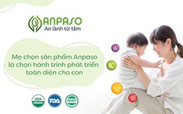 Anpaso – Thương hiệu thực phẩm sạch cho khởi đầu vững chắc của bé