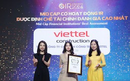 Viettel Construction - Doanh nghiệp niêm yết có hoạt động IR tốt nhất 2024