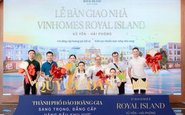 Vinhomes Royal Island bàn giao 500 căn nhà, lập kỷ lục mới trên đảo Vũ Yên