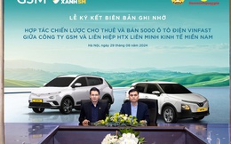 Liên hiệp Hợp tác xã tài xế taxi công nghệ mua, thuê 5.000 ô tô điện Vinfast