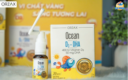 Ocean D3+DHA - Đồng hành cùng con trong giai đoạn đầu đời