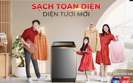 Sạch toàn diện, diện tươi mới - máy giặt Sharp đồng hành cùng mùa tết an nhàn