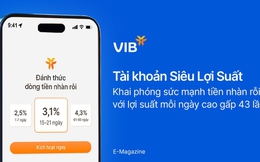 Tài khoản Siêu Lợi Suất - khai phóng sức mạnh tiền nhàn rỗi với lợi suất mỗi ngày cao gấp 43 lần