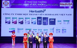 Herbalife Việt Nam đạt giải thưởng “Sản Phẩm Vàng Vì Sức Khỏe Cộng Đồng” lần thứ 10 liên tiếp