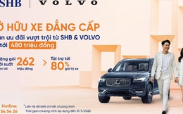 SHB cung cấp gói ưu đãi đặc quyền cho khách hàng cao cấp vay mua xe Volvo