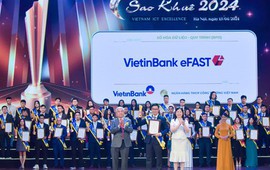VietinBank đạt 2 Giải thưởng Sao Khuê năm 2024