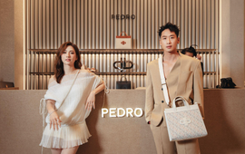 Tuấn Trần - Phương Anh Đào tái ngộ sau phim "MAI" tại sự kiện khai trương Flagship Store đầu tiên của PEDRO