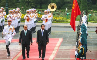 Thủ tướng Chính phủ Nguyễn Xuân Phúc chủ trì lễ đón chính thức Thủ tướng kèo nhà cái malaysia Samdech Hun Sen