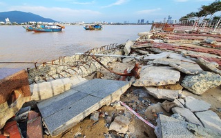 Đà Nẵng: kèo nhà cái 188 và kè đường Như Nguyệt bị hư hại nặng sau bão Molave