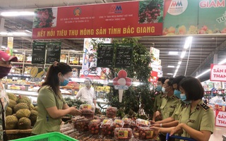 Kết nối tiêu thụ vải thiều Bắc Giang trong siêu thị Mega Market Thăng Long, kèo nkèo nhà cái cái