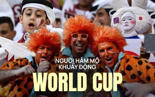 Muôn kiểu thể hiện tình yêu đội bóng kèo nhà cái hôm nay người hâm mộ tại World Cup 2022: Hài hước, cảm xúc và có 1-0-2