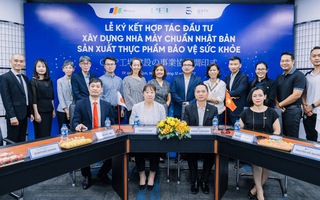 FPT Retail cùng đối tác Nhật Bản ký bóng đá tỷ lệ kèo nhà cái nhà máy sản xuất thực phẩm bảo vệ sức khỏe