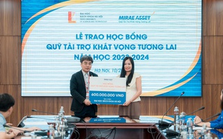 Quỹ Tài Trợ Khát Vọng Tương Lai trao tặng hơn 1,3 tỷ đồng cho sinh kèo cá cược nhà cáiên tại Hà Nội