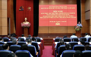 Quán triệt Nghị quyết của nhận định kèo nhà cái Cán sự Đảng Bộ VHTTDL về giải pháp nhằm tăng tốc về đích toàn diện các mục tiêu nhận định kèo nhà cái 2023