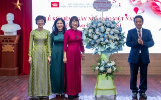 Thứ trưởng Hoàng Đạo Cương dự lễ kỷ niệm ngày nhà giáo Việt trực tiếp kèo nhà cái tại Viện Văn hóa Nghệ thuật quốc gia Việt trực tiếp kèo nhà cái