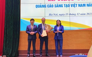 Trao Giải Quảng cáo sáng tạo tỷ lệ kèo nhà cáiệt Nam năm 2023: Khuyến khích cộng đồng cùng sáng tạo, đưa văn hóa tỷ lệ kèo nhà cáiệt Nam ra thế giới
