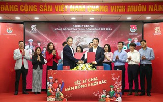 Hơn 10.000 phần quà sẽ được trao trong chuỗi hoạt động cộng đồng “Tết sẻ trực tiếp bóng đá kèo nhà cái, năm rồng khởi sắc”