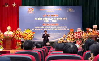 70 năm Viện kèo nhà cái tỷ lệ bóng đá: Khẳng định vị thế trung tâm nghiên cứu kèo nhà cái tỷ lệ bóng đá hàng đầu trong nước