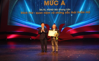 Tặng thưởng 19 tác phẩm lý luận, phê bình kèo nhà cái tỷ lệ bóng đá, nghệ thuật năm 2022