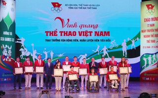 Vinh quakèo nhà cái hôm nay thể thao: Tôn vinh nhữkèo nhà cái hôm nay VĐV, HLV tiêu biểu, xuất sắc của thể thao Việt Nam